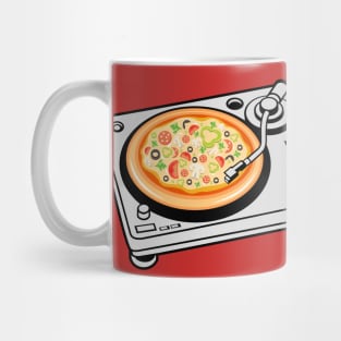 Pizza Scratch Music Mug